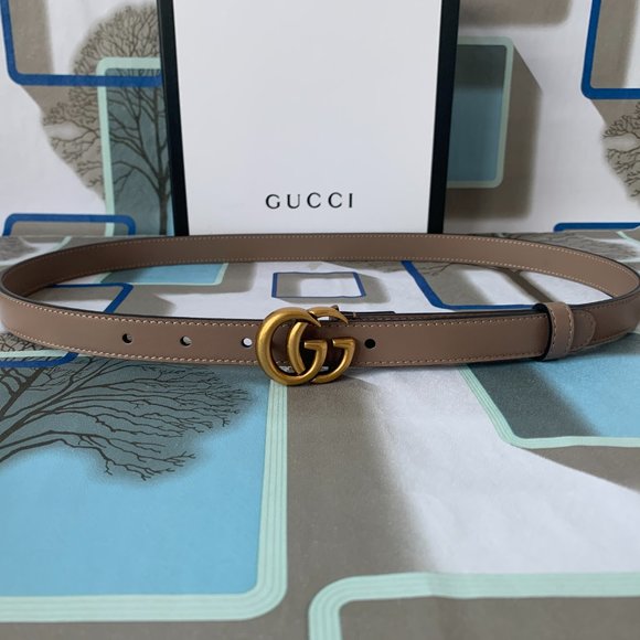 Leather belts with double G buckle main image 7